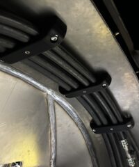 A/C and heater hose combo mount