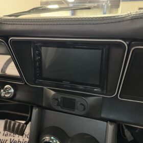 1966-1967  Chevy II double din radio insert