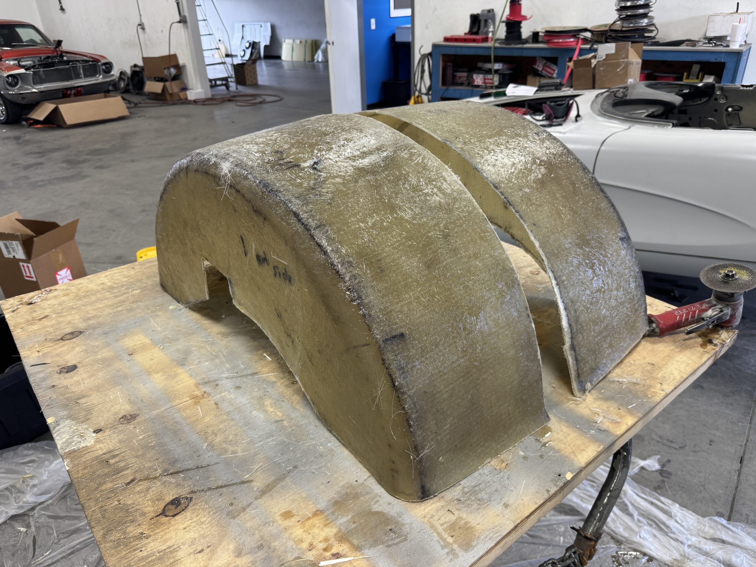 1961-1962 C1 Corvette mini tub molds - Image 6